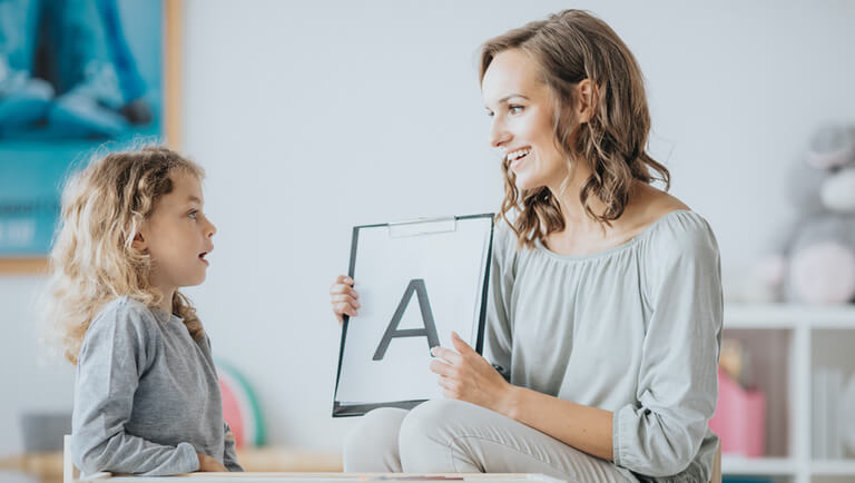 как научить ребенка выговаривать буквы